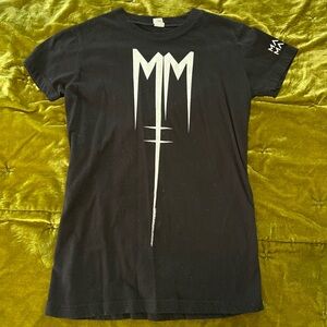 Marilyn Manson Twins Of Evil tour shirt 2012